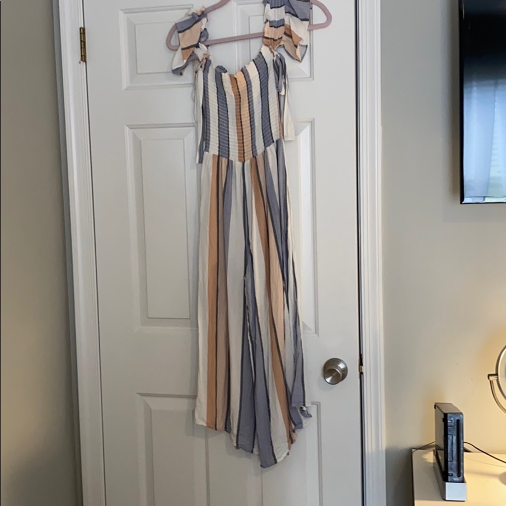 Striped Ocean Drive Jumpsuit